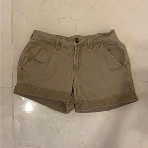 mid-rise hollister shorts